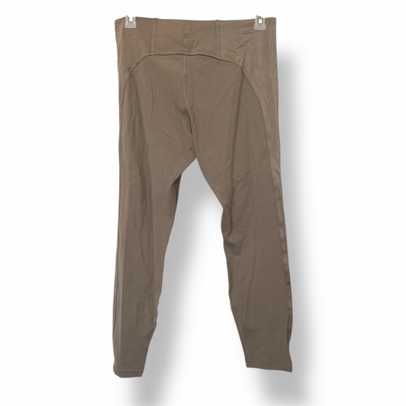 Lululemon Align No Line High Rise Pant 25” Satin Warm Ash Gray - Picture 5 of 9